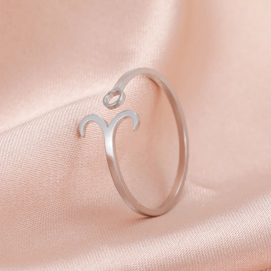 Veilstone Zodiac Ring — Stellar Collection