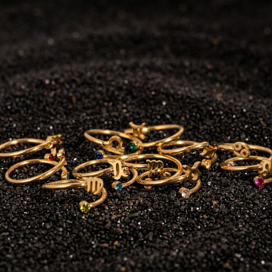 Veilstone Zodiac Ring — Birthstone Collection