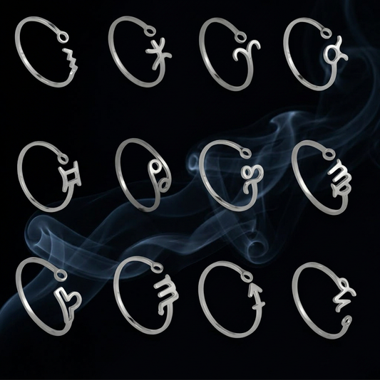 Veilstone Zodiac Ring — Stellar Collection