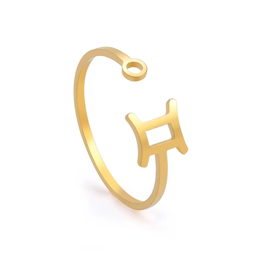 Veilstone Zodiac Ring — Stellar Collection