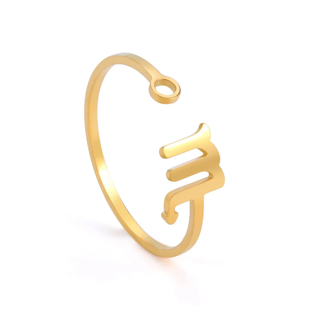 Veilstone Zodiac Ring — Stellar Collection