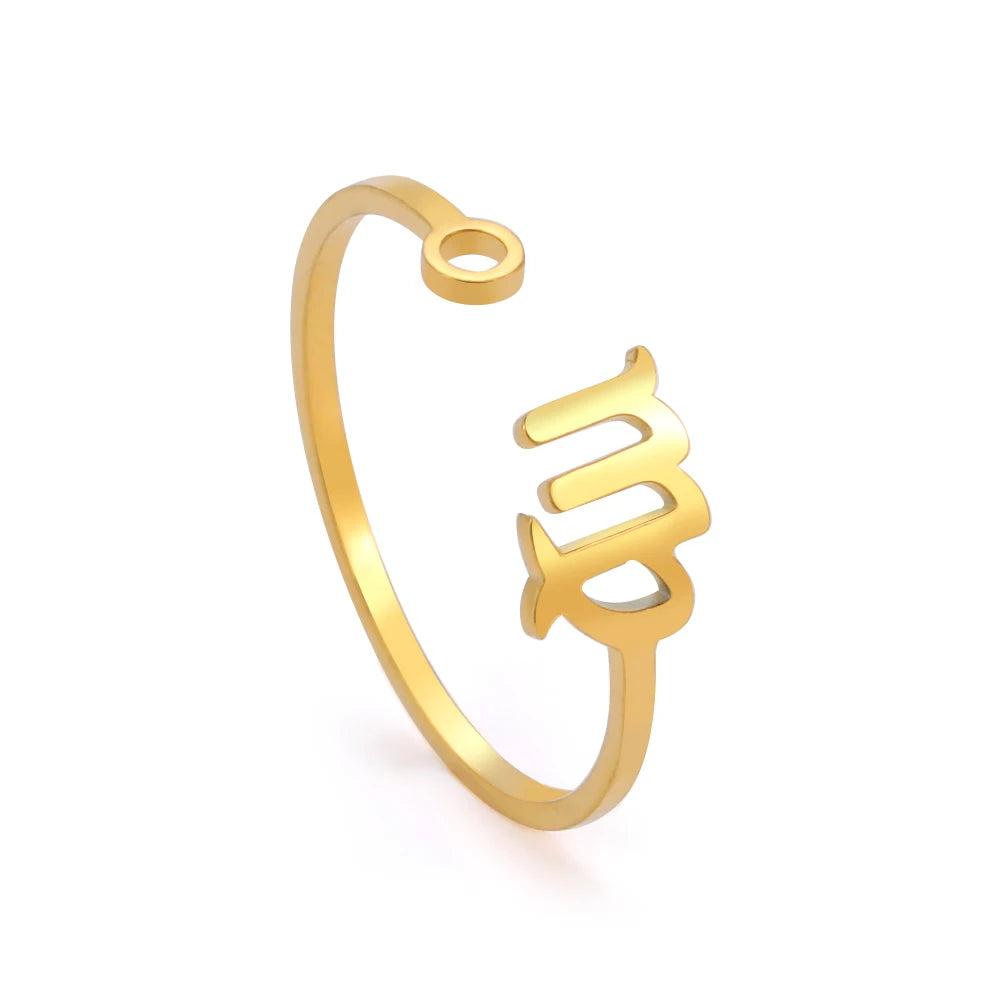 Veilstone Zodiac Ring — Stellar Collection